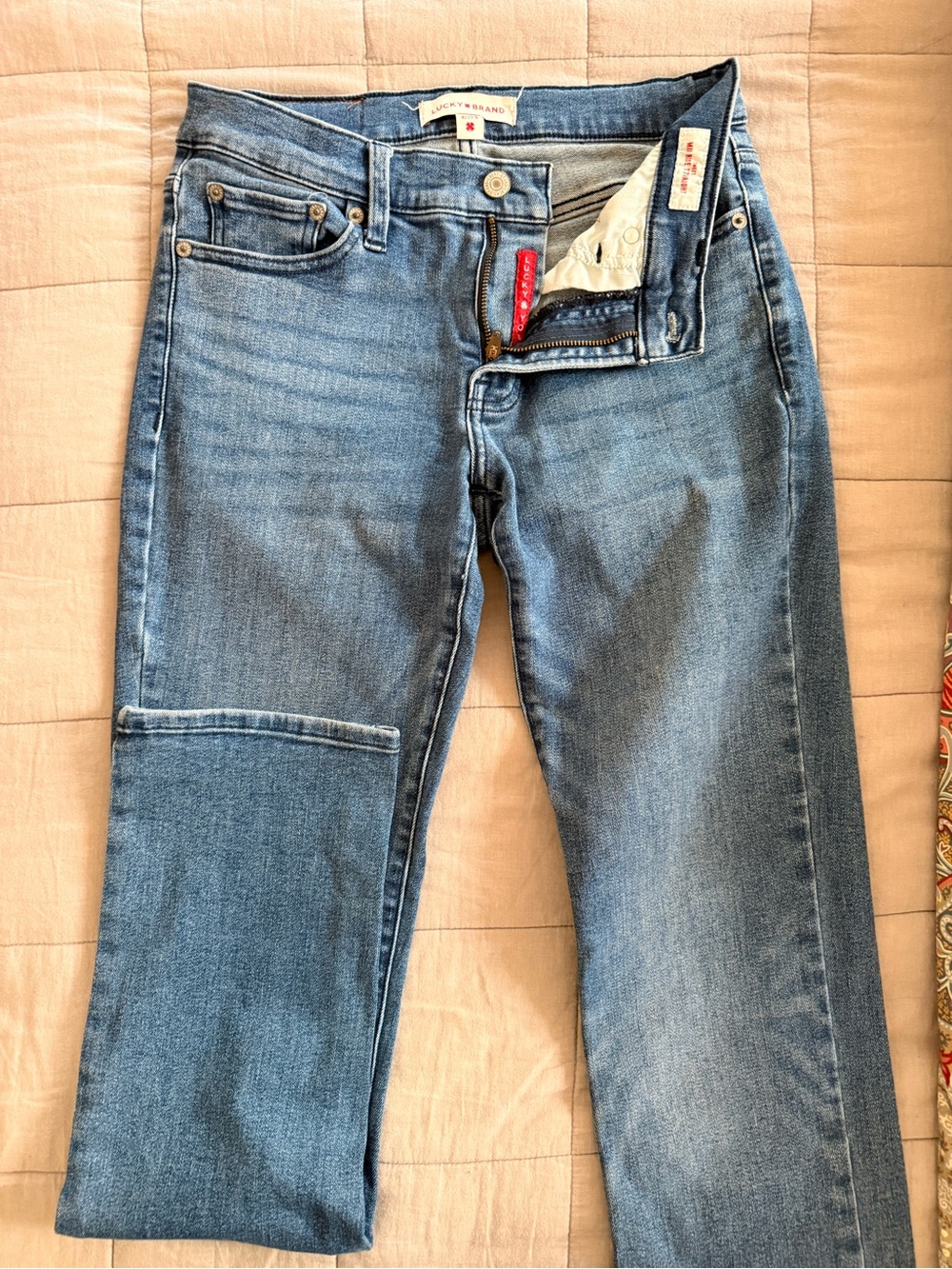 Lucky Brand Sweet Mid RiseStraight Leg Women's Jeans